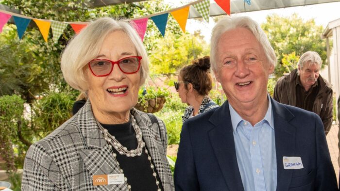 Graham Hardy and Meredith Wyles